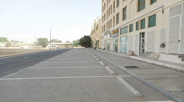 Completion of road works to improve traffic in Mohammed bin Saeed city