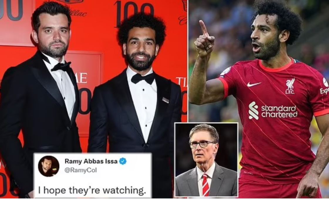 Mohamed Salah’s agent’s tweet raises concerns for Liverpool fans – Athlete – International Stadiums