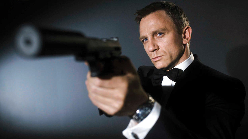 September 28 .. The first scene of the new James Bond movie