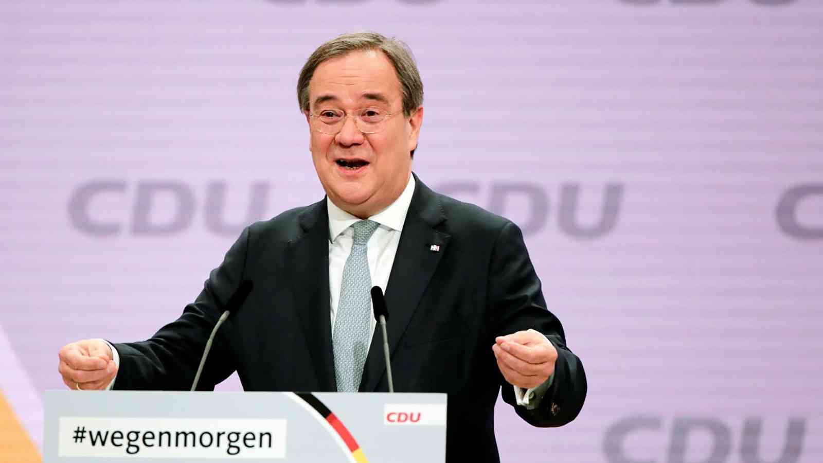 Merkel calls on Germans to vote for “stability” candidate Armin Laschett