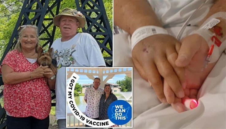 The Michigan couple who learned they were both fully vaccinated died within minutes of being infected with the corona virus!