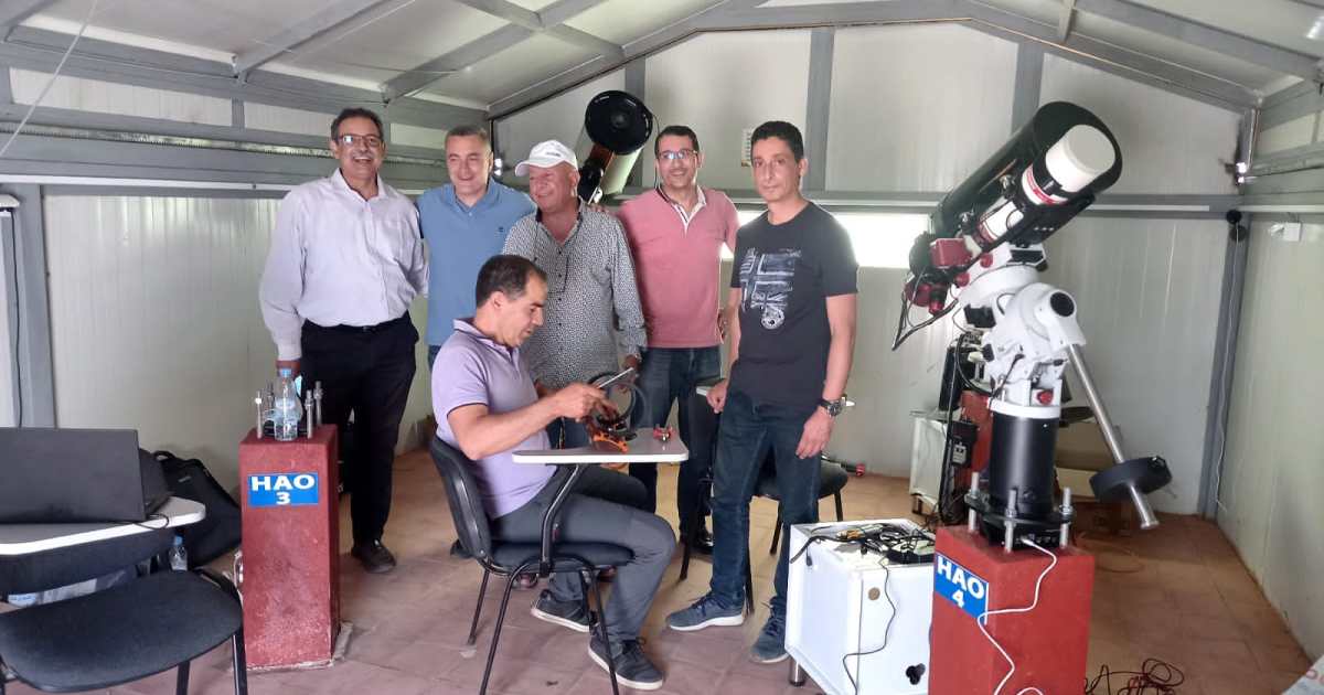 The first internationally recognized Moroccan amateur astronomical laboratory |  Morocco