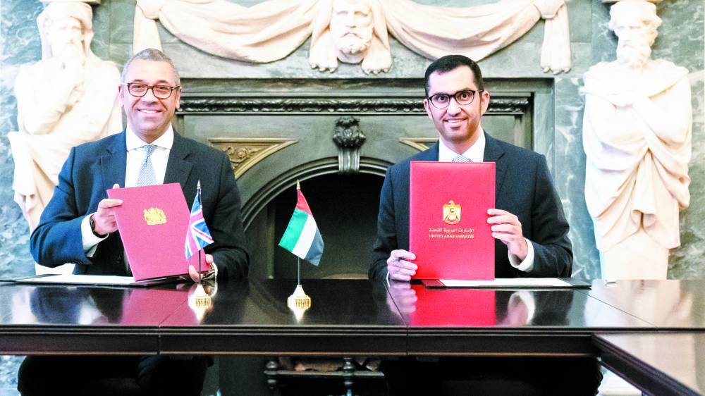 United Arab Emirates and the United Kingdom sign an agreement to improve climate and environmental cooperation