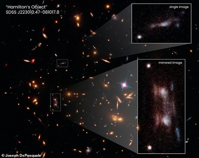 Astronomers have accidentally discovered a new galaxy 11 billion light years away from Earth