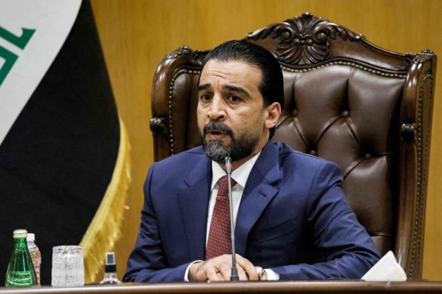 Speaker of Parliament Mohammed Al-Halboosi