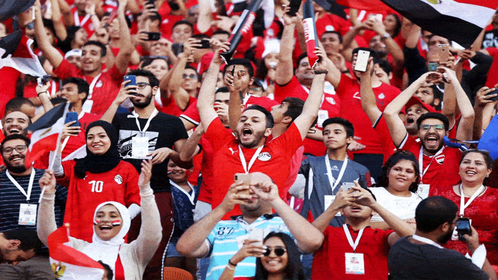 The team that beat the fans in the Egyptian league was fined one million pounds