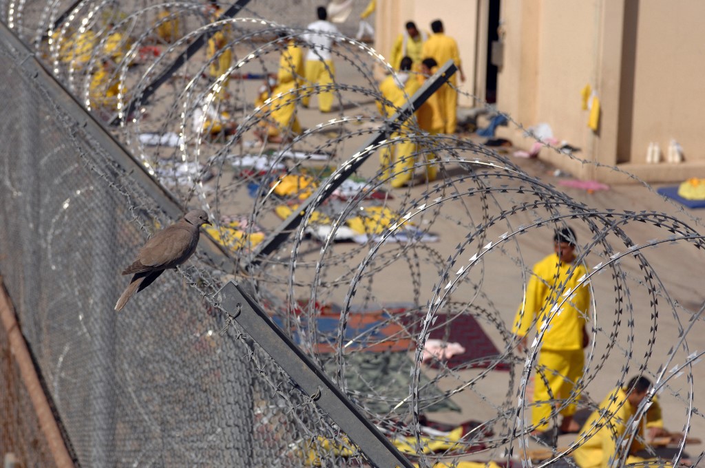 Announced that it was thwarting an attempt to escape from a heavily guarded prison north of the Iraqi capital