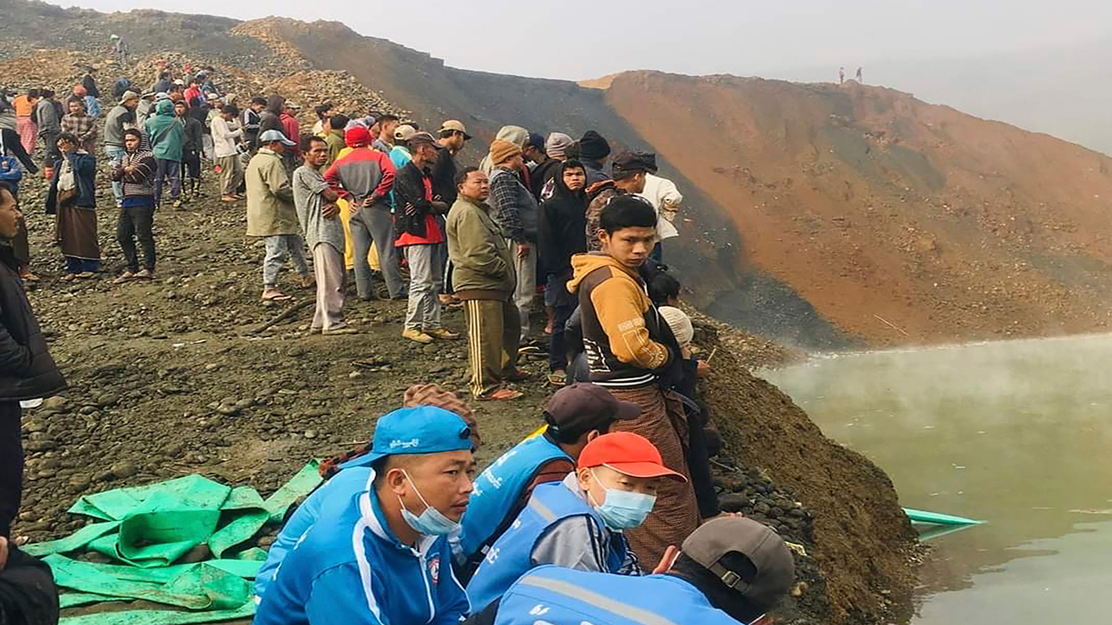 More than 80 people are missing after a landslide at a jade mine in northern Myanmar .. Video