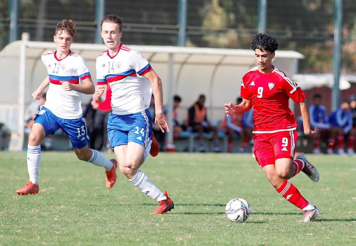 The United Arab Emirates youth team faces Germany tomorrow