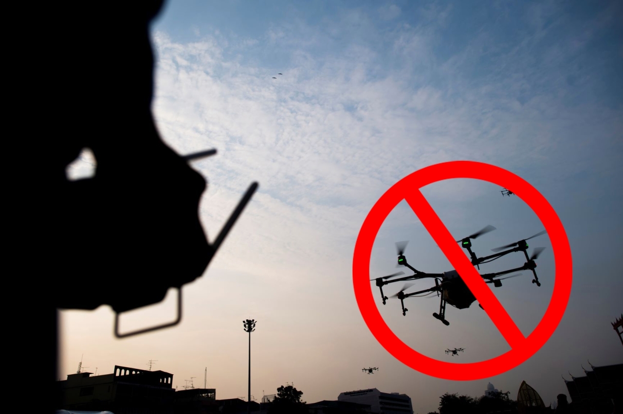 One month ban on drones in the country