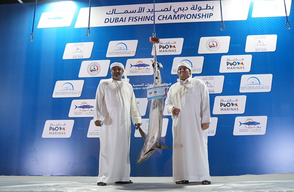 Al-Mansouri leads “Kingfish” at 38kg at the Dubai Fishing Championships