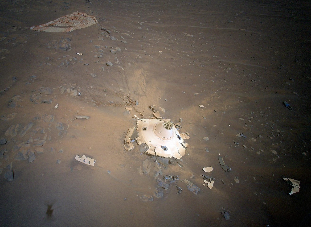 NASA captures Mars’ debris from ‘another world’