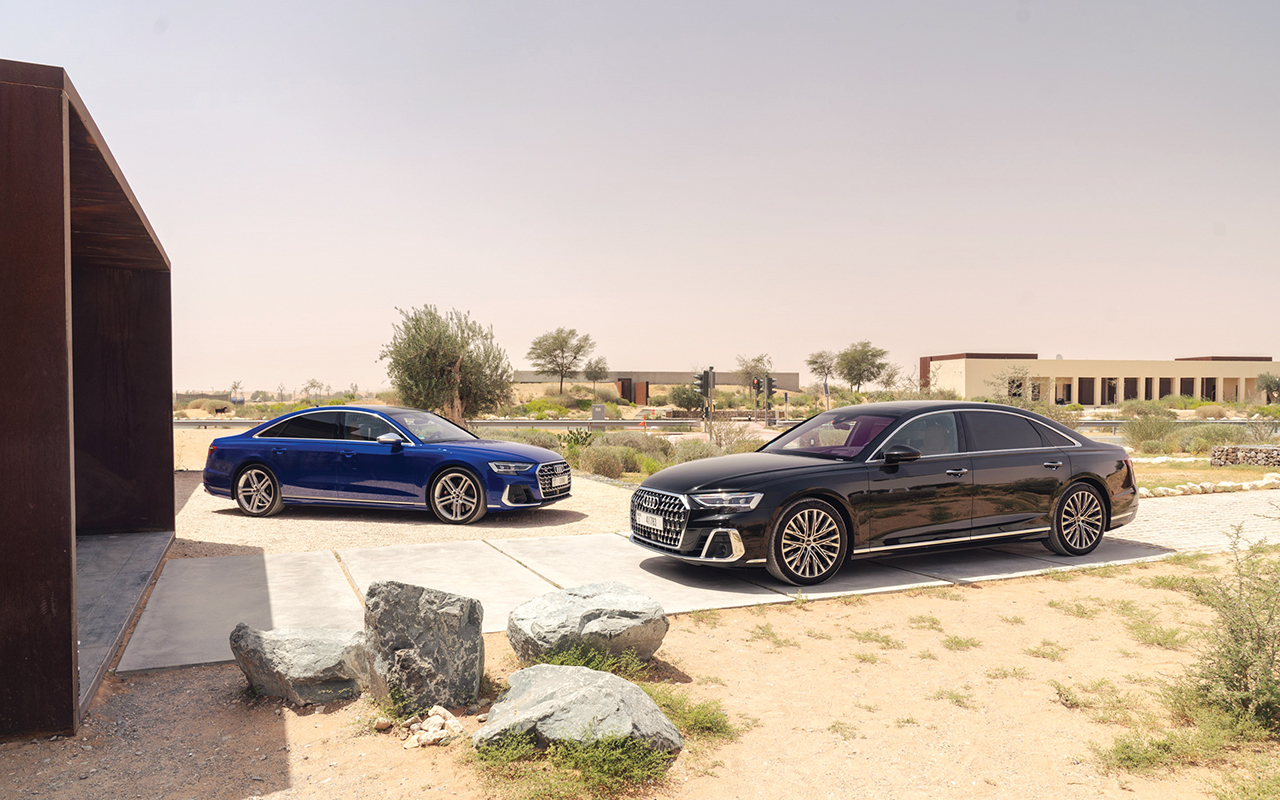 Audi has chosen Dubai to showcase two new cars for the first time