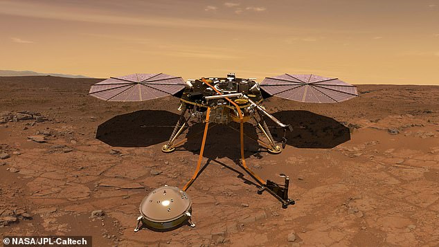 Noise detected by NASA’s Insight study may indicate a planet operating with volcanic activity