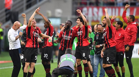 Milan have one more point to win the title