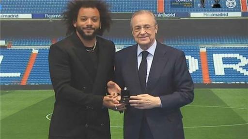 News |  Perez said goodbye to Marcelo: our great hero .. Real Madrid will be your home.