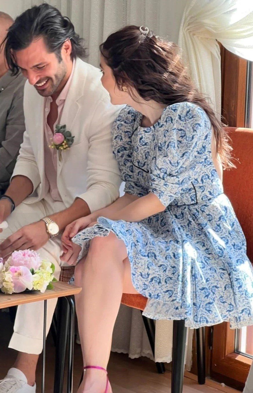 Zahrat Al Khaleej - Engagement of Serkan Çayoğlu and Ozge Gurel ... This is  the wedding date